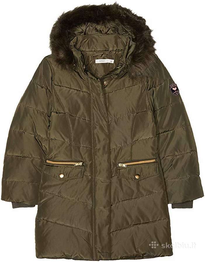 Name It Girls Nkfmela Down Jacket Camp 146cm.