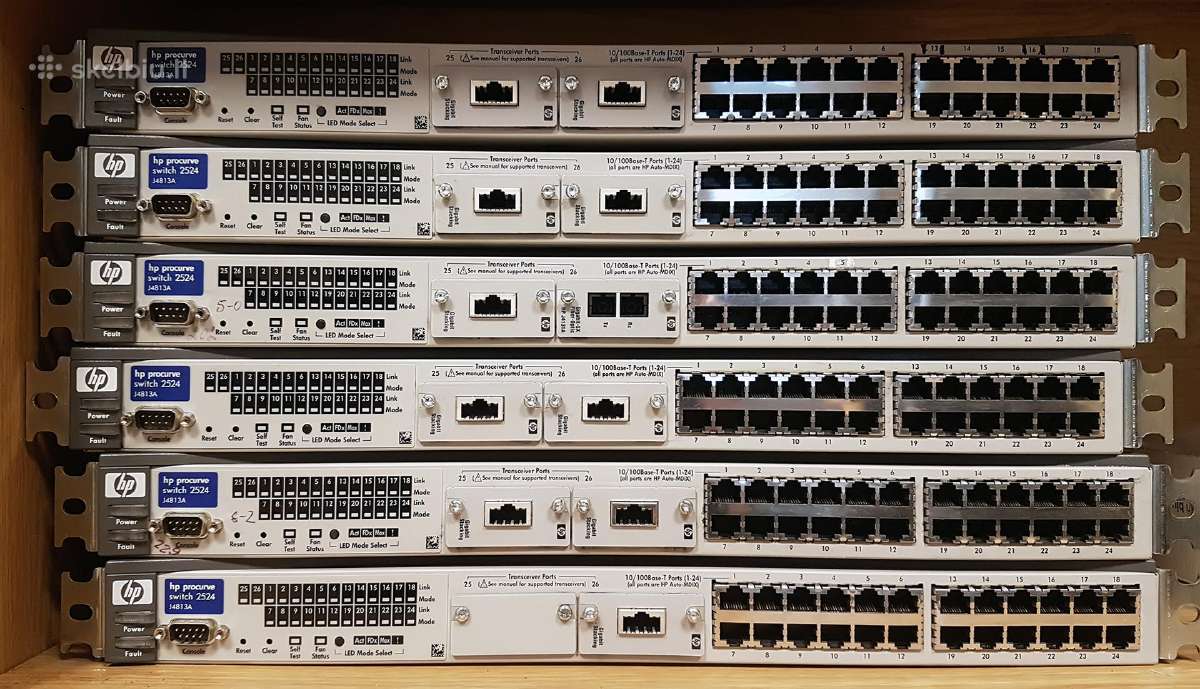 Hp Procurve controlled switch 2524