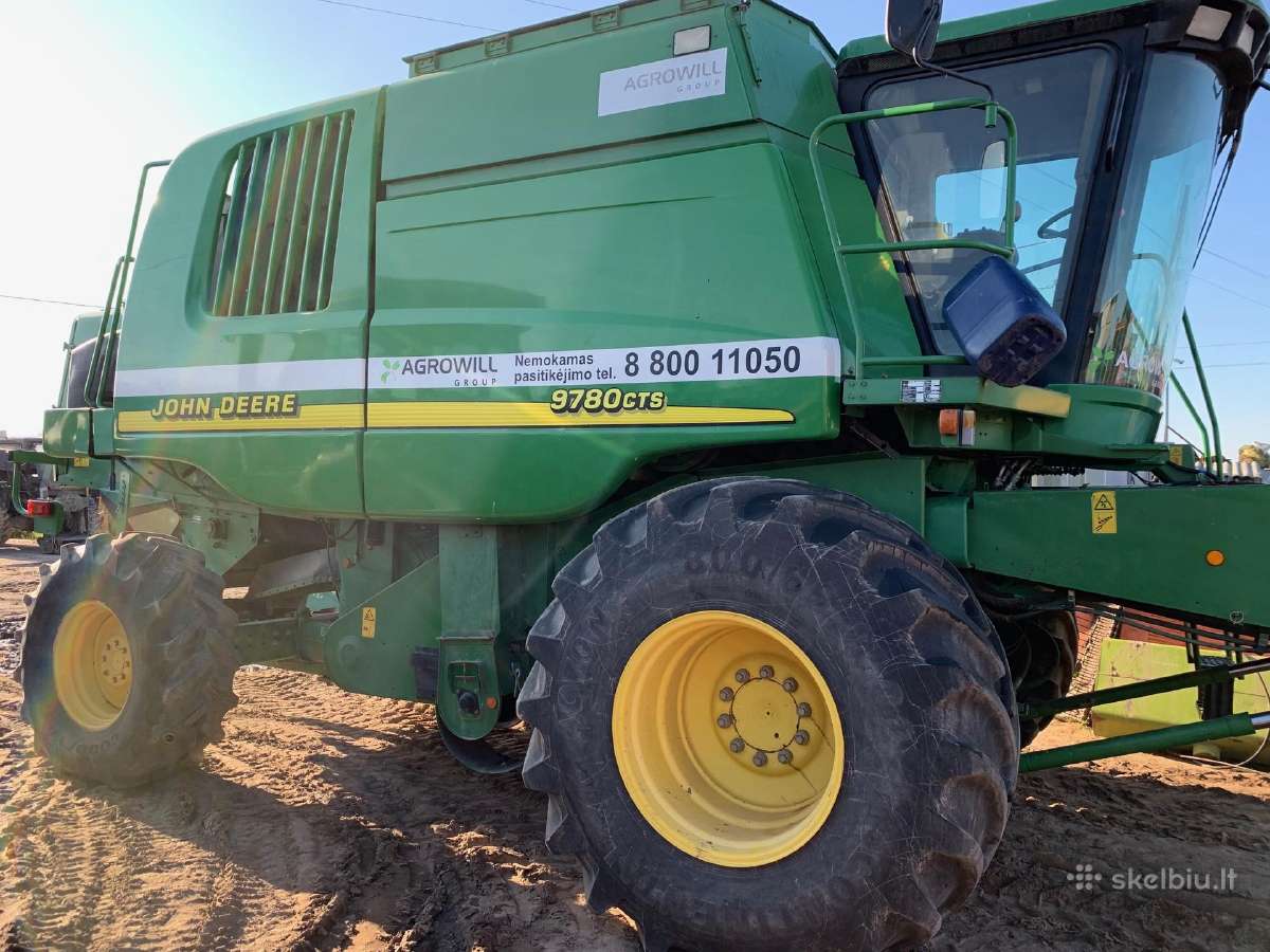 Kombainas John deere 9780cts Ardomas Dalimis - nuotraukos Nr. 3