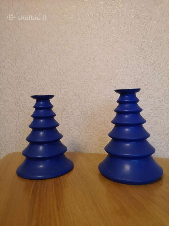 Keramikinės žvakidės - nuotraukos Nr. 2