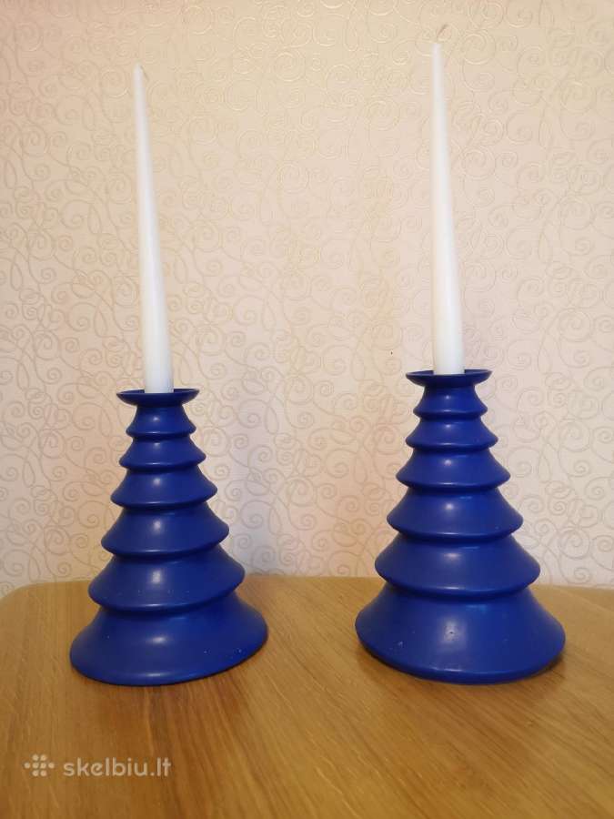 Keramikinės žvakidės - nuotraukos Nr. 3