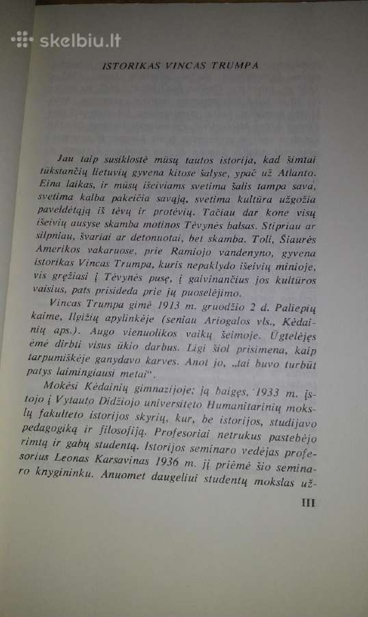 "Lietuvos istoriografija" Vincas Trumpa - nuotraukos Nr. 2