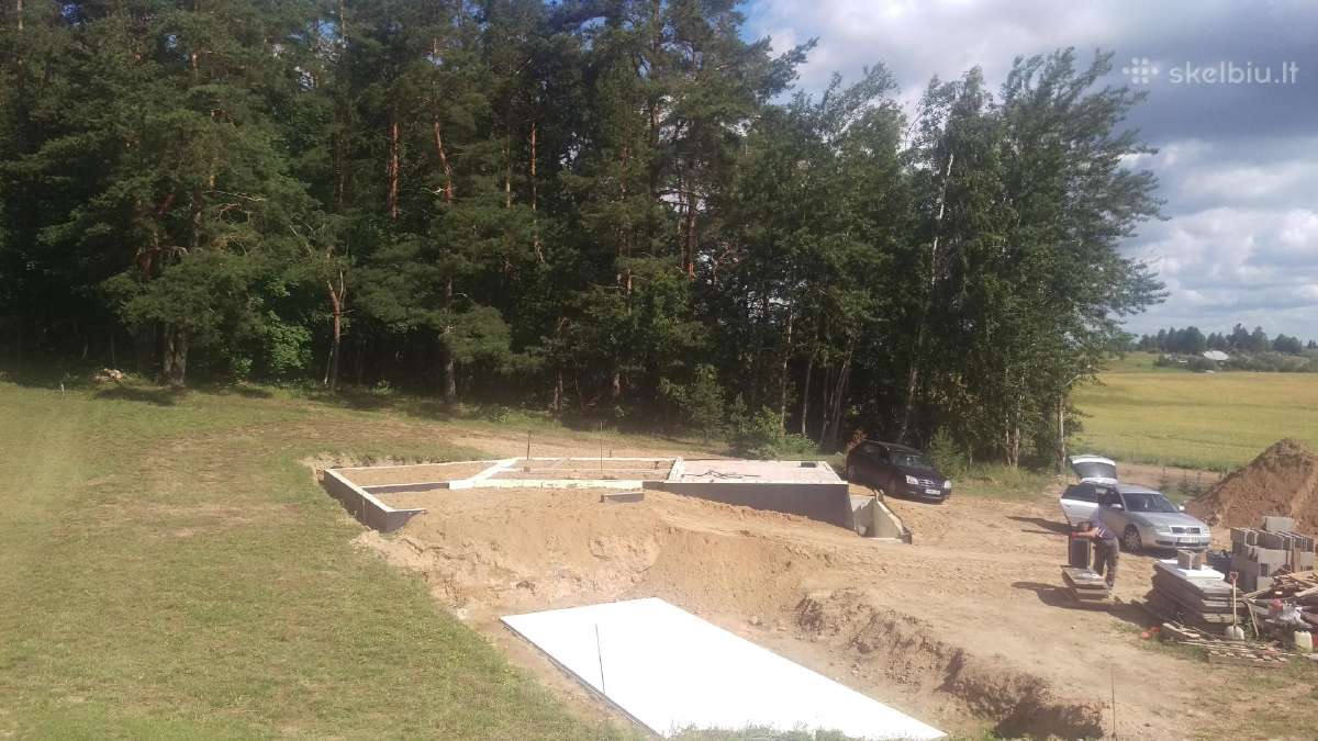 Pamatų betonavimas, Bendrieji statybos darbai - nuotraukos Nr. 21