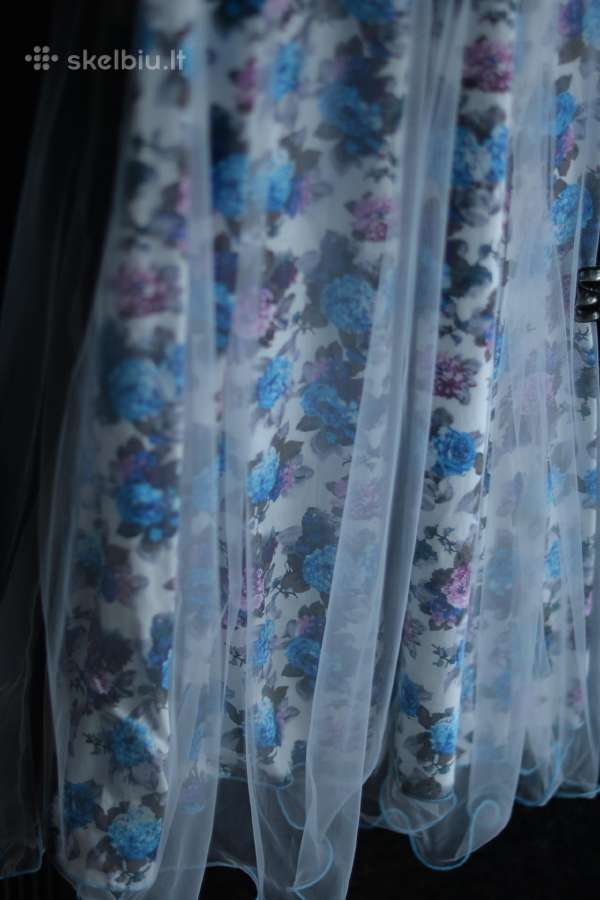 Girls Dress Tulle Overlay Flower Detailing 10-11m. - nuotraukos Nr. 4