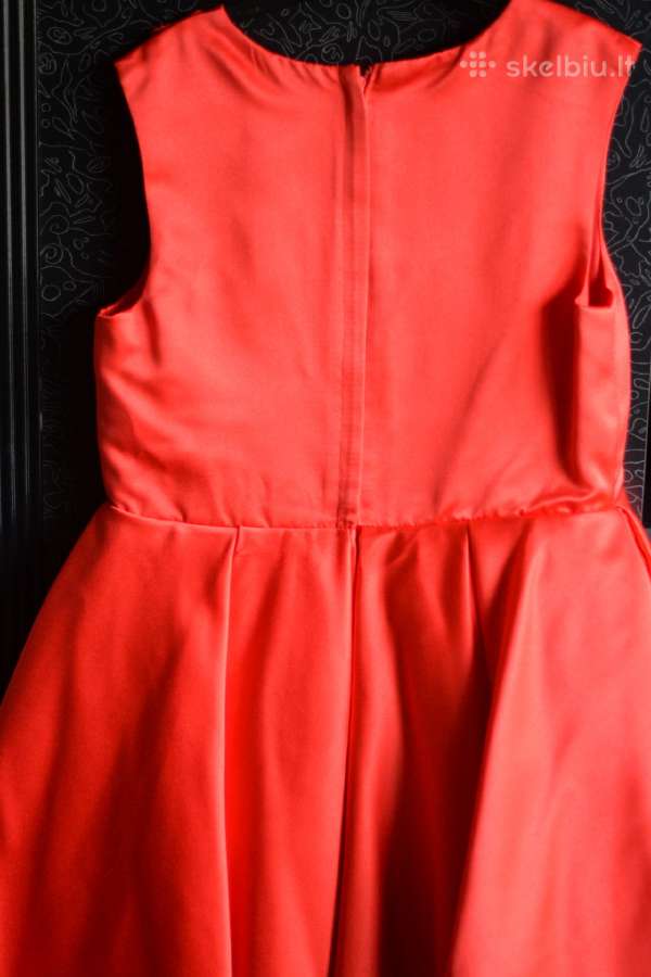 By Jasper Conran Kids Girls Red Textured Dress - nuotraukos Nr. 10