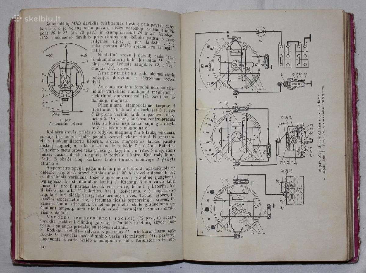 Antrosios klasės vairuotojo vadovėlis 1973 m. - nuotraukos Nr. 7