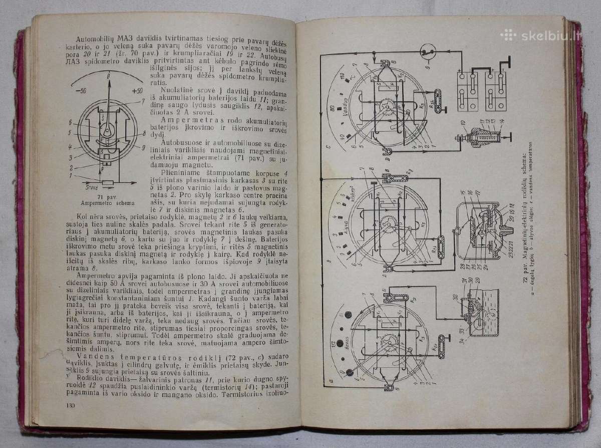 Antrosios klasės vairuotojo vadovėlis 1973 m. - nuotraukos Nr. 7