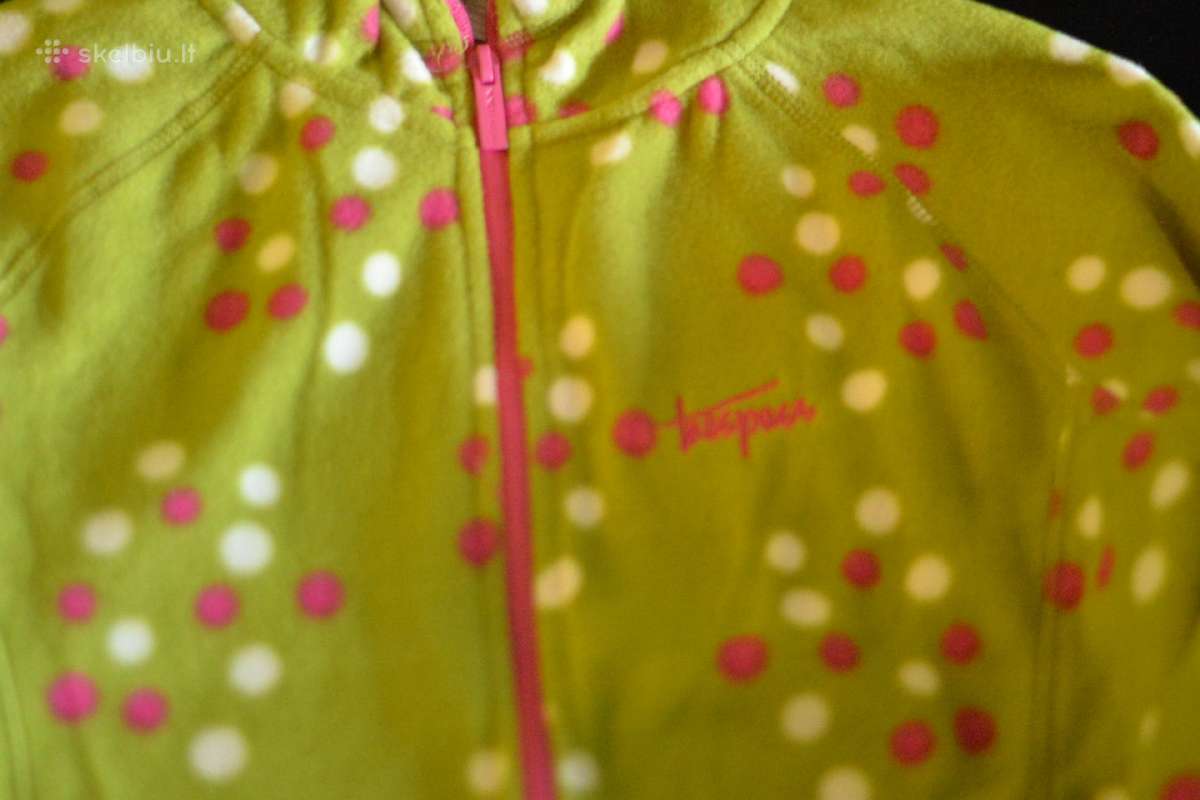 Trespass Girls Luella Full Zip Hooded Fleece Jacke - nuotraukos Nr. 4