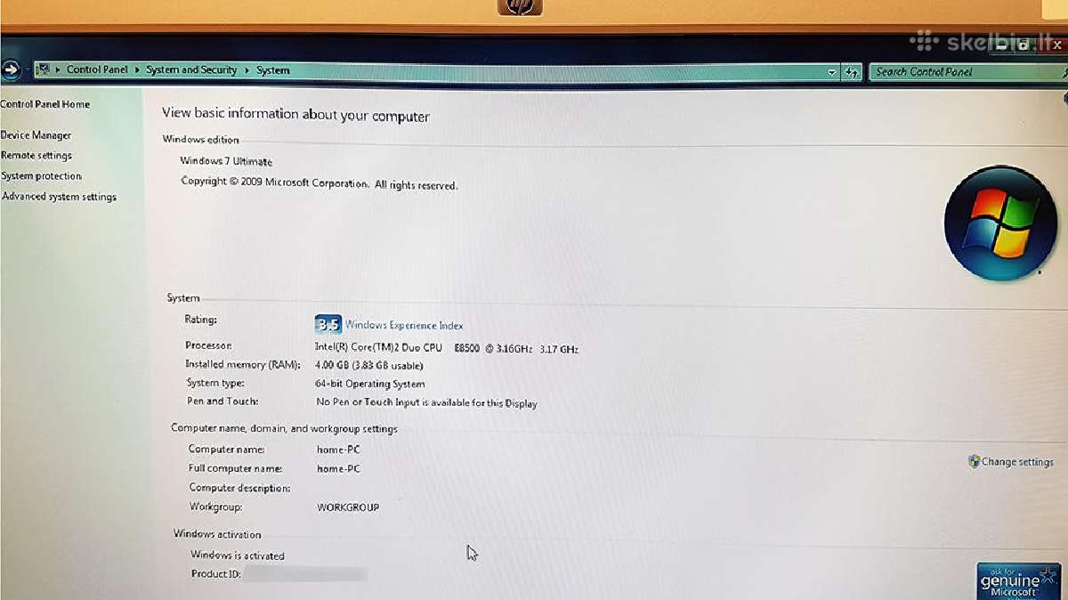 Komplektai Hp Compaq 7900 Sff - nuotraukos Nr. 6
