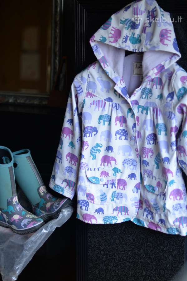 Hatley Girls Elephants Botai - nuotraukos Nr. 7