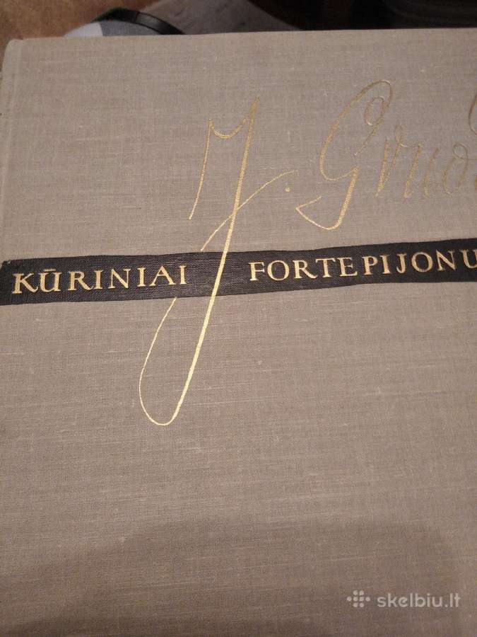 J.gruodžio natos fortepijonui