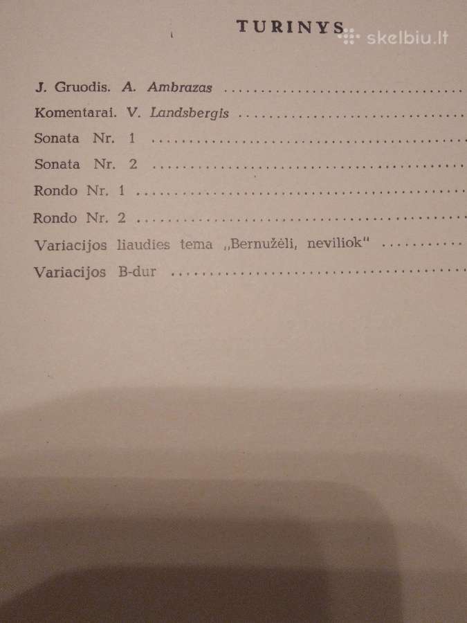J.gruodžio natos fortepijonui - nuotraukos Nr. 2