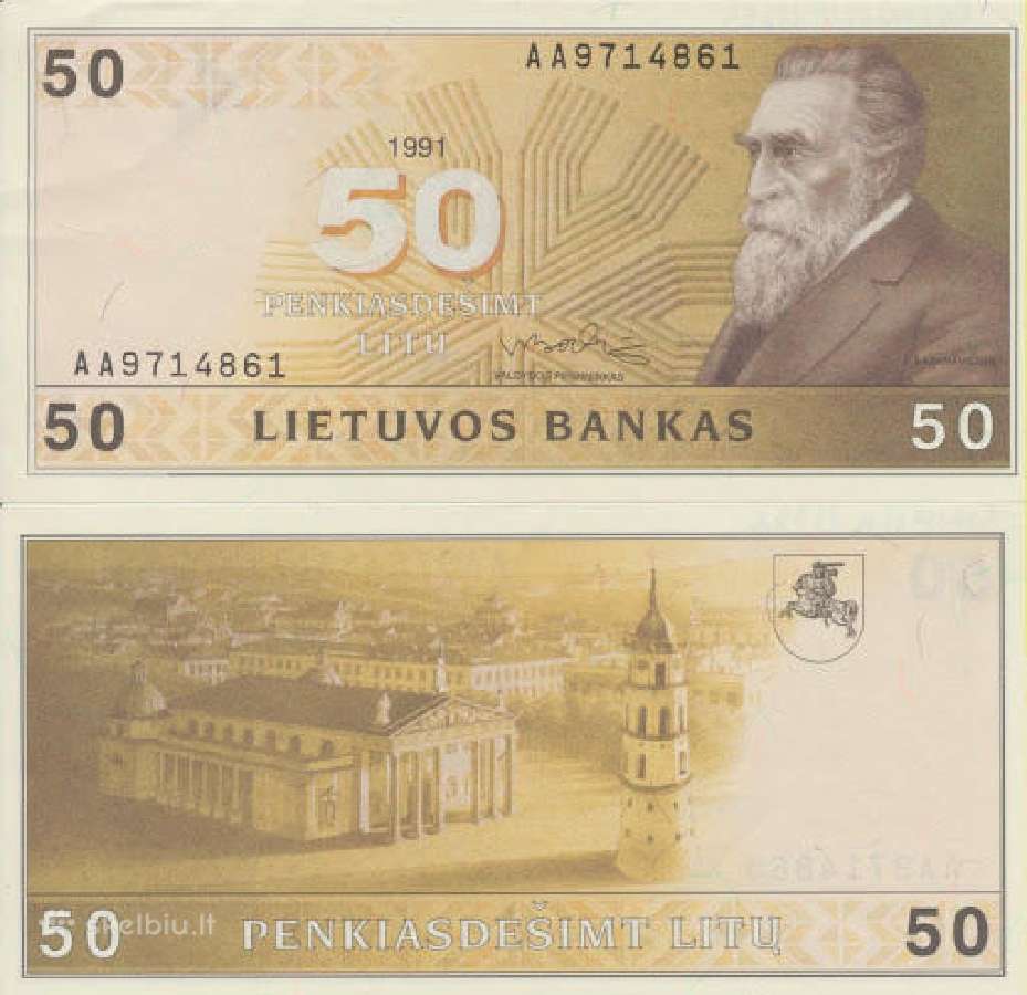 Brangiai perku Lietuviškus banknotus ir monetas