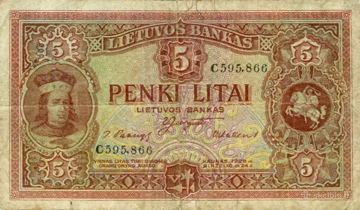 Brangiai perku Lietuviškus banknotus ir monetas - nuotraukos Nr. 2
