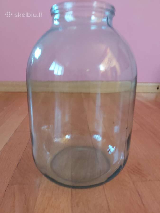 3 l stiklainis