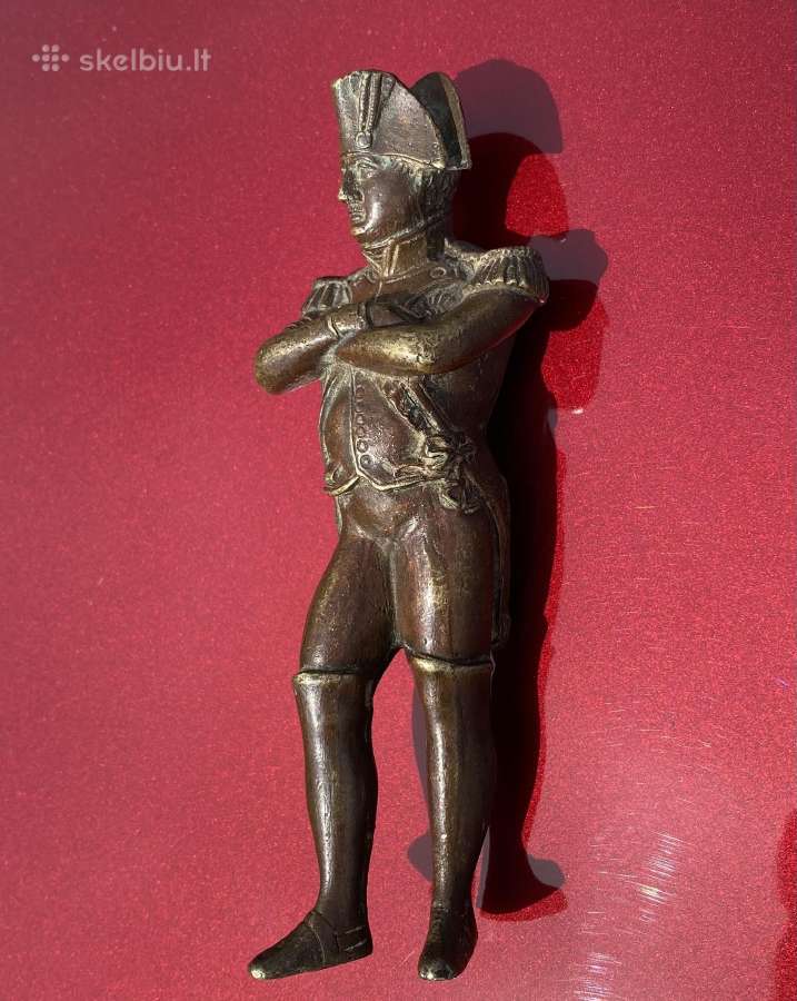 19a. vidurio antikvarinė Napoleono statulėlė - nuotraukos Nr. 2