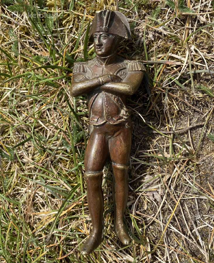 19a. vidurio antikvarinė Napoleono statulėlė - nuotraukos Nr. 8