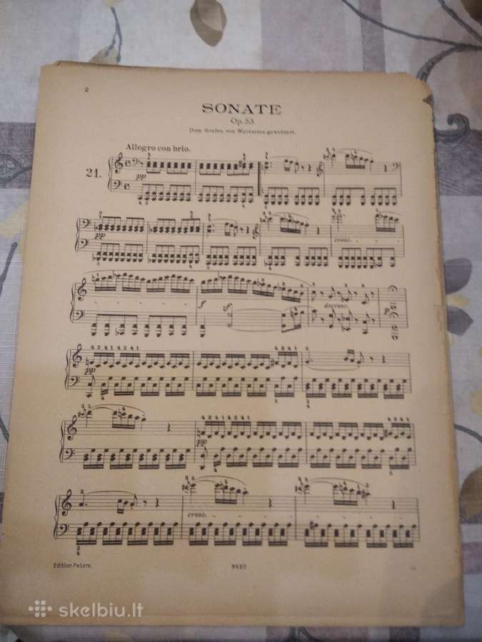 L.bethoveno sonatą fortepijonui - nuotraukos Nr. 2