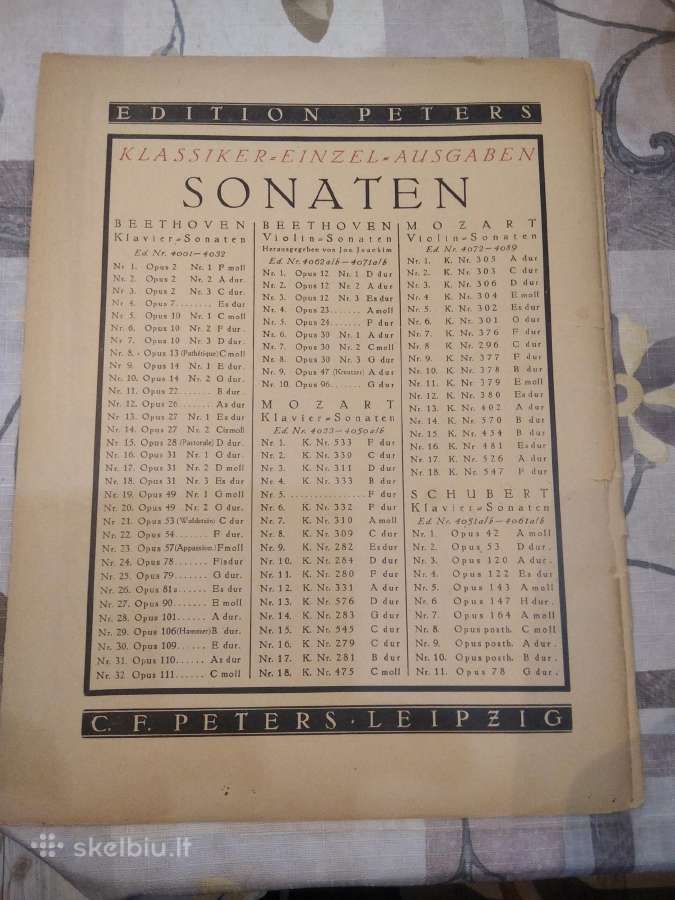 L.bethoveno sonatą fortepijonui - nuotraukos Nr. 3