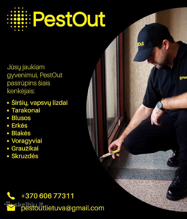 Pestout - kenkėjų naikinimas, kontrolė - nuotraukos Nr. 2
