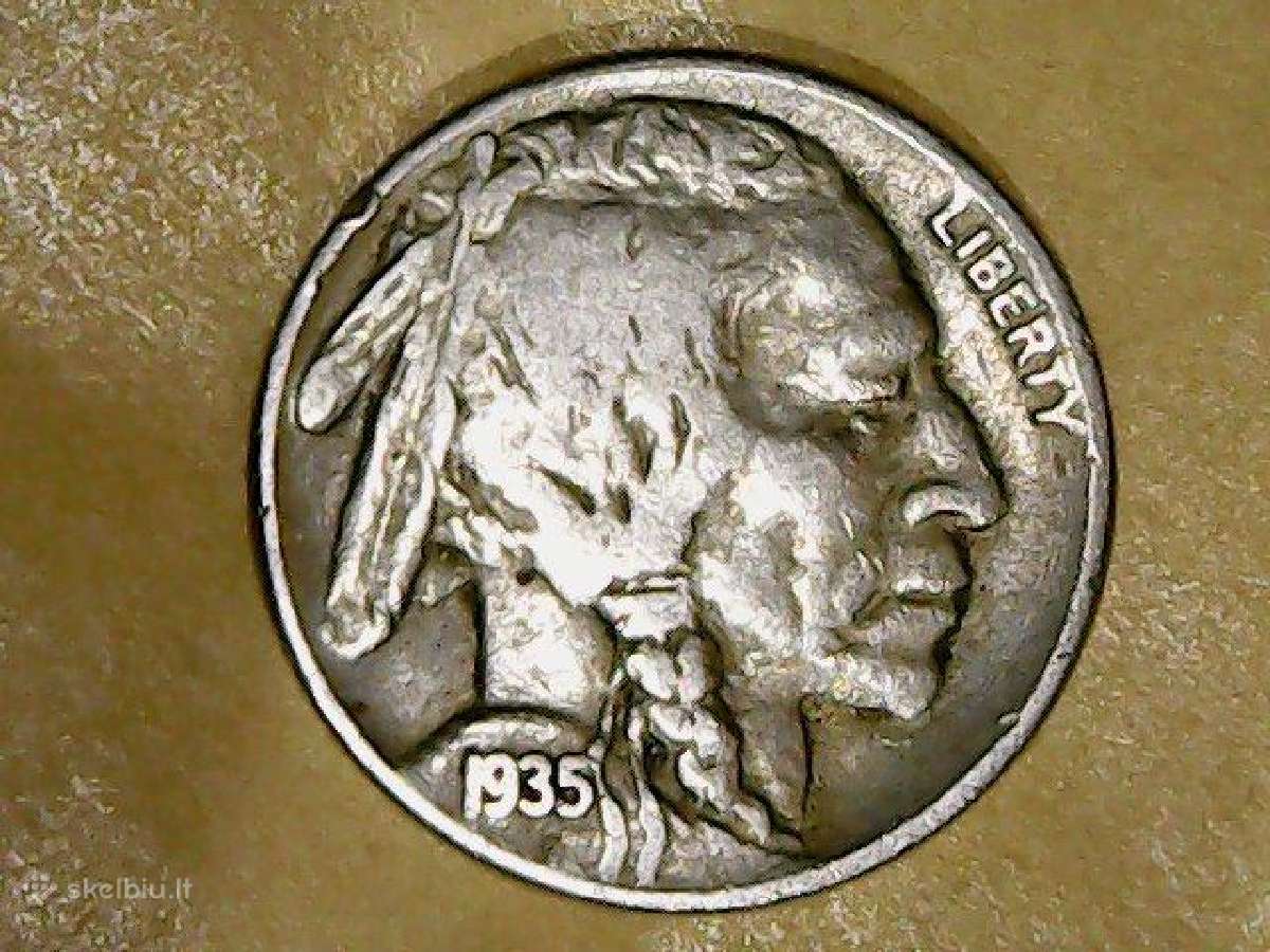 JAV 5 centai.1935