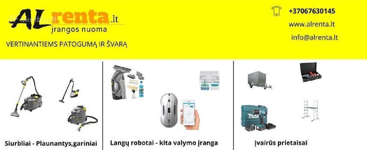 Karcher garinio siurblio nuoma Sc 4 Easyfix - nuotraukos Nr. 6