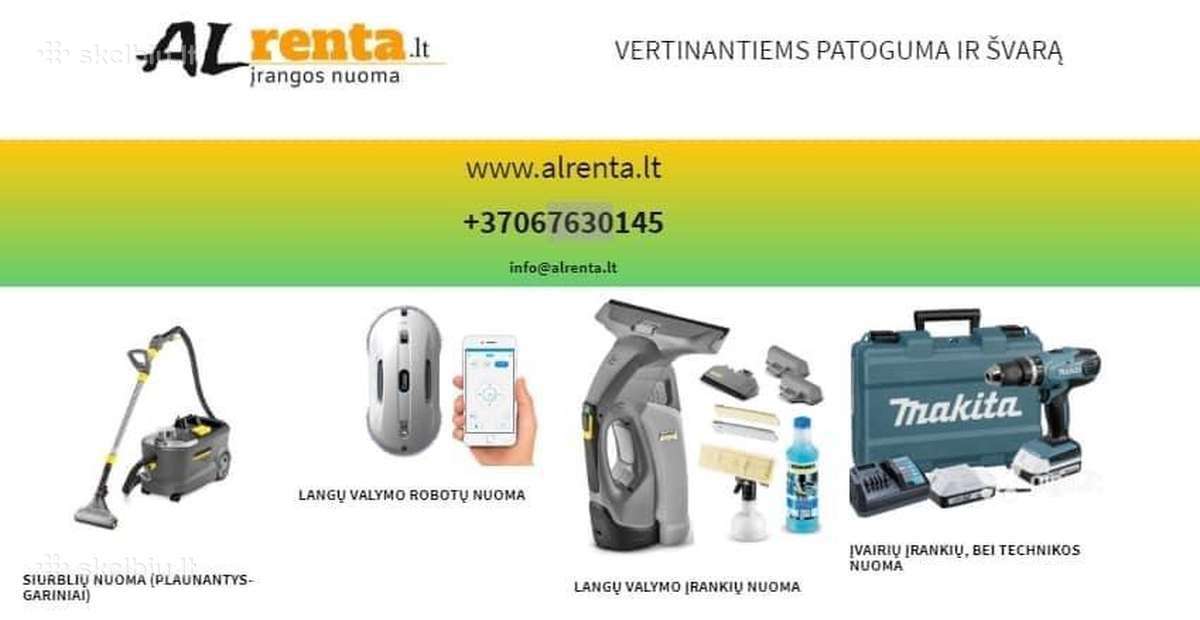 Karcher garinio siurblio nuoma Sc 4 Easyfix - nuotraukos Nr. 4