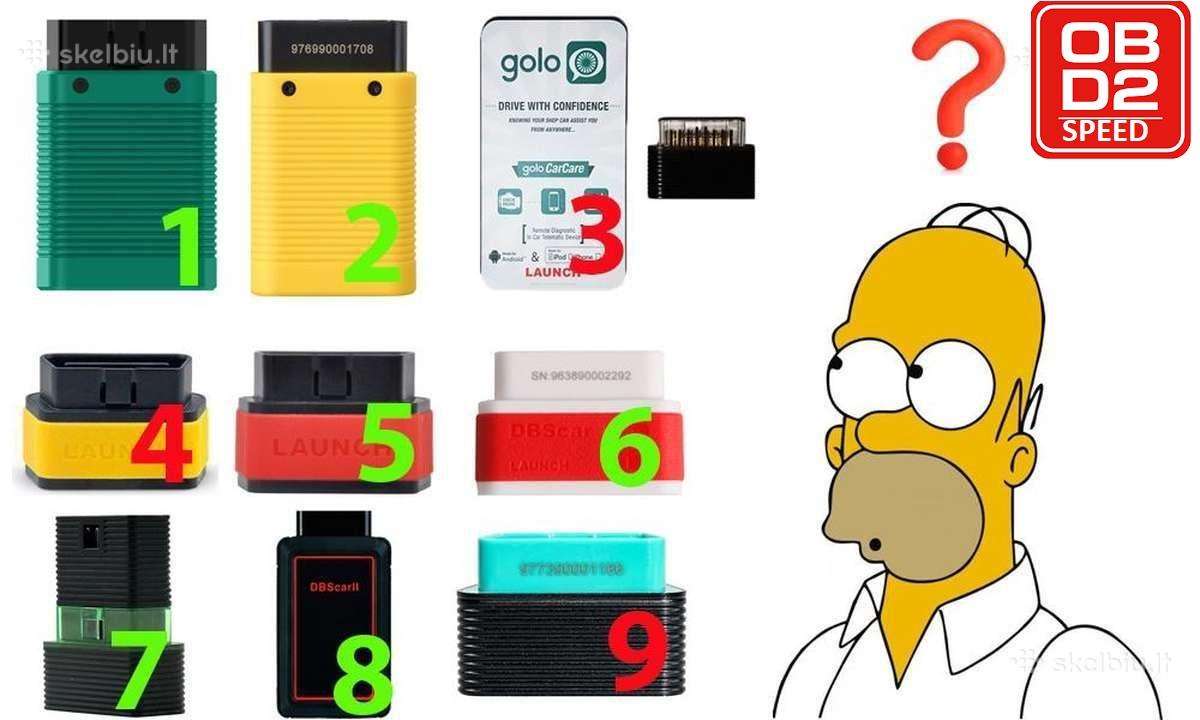 Launc X431 Golo Easydiag + Promax - nuotraukos Nr. 8