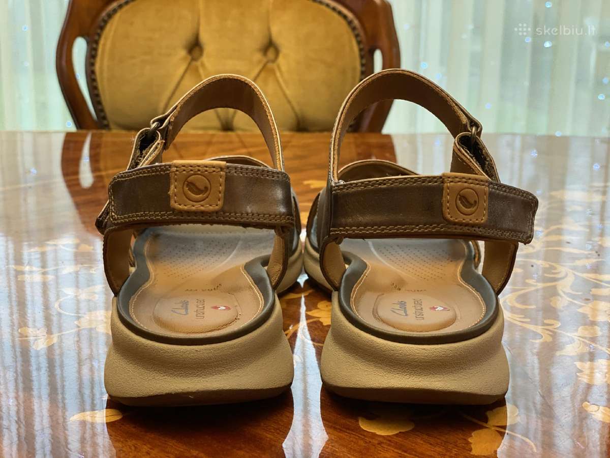 Visiškai naujos Clarks firmos basutės, 39 d. - nuotraukos Nr. 8
