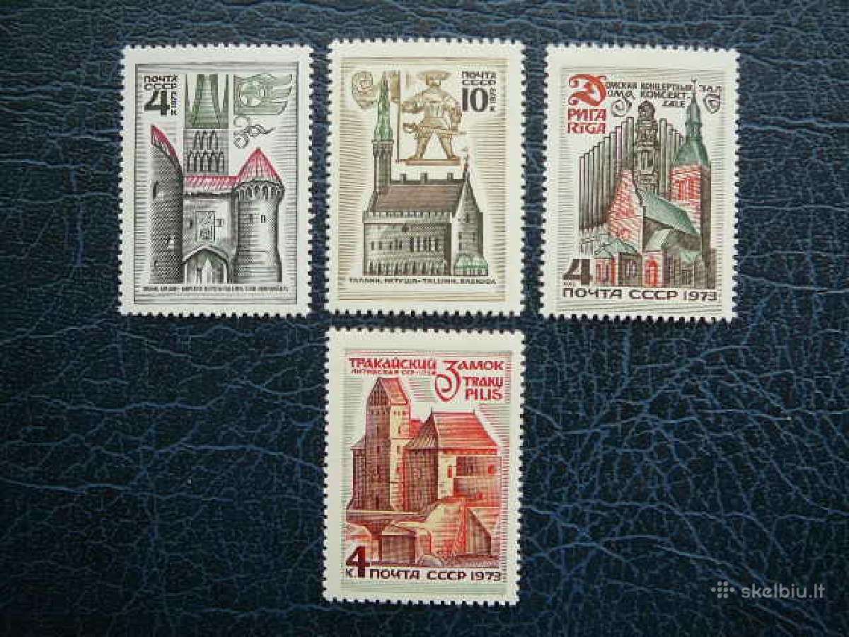 Ssr 1973 Pabaltijo pilys (Lietuva) Mnh s4197