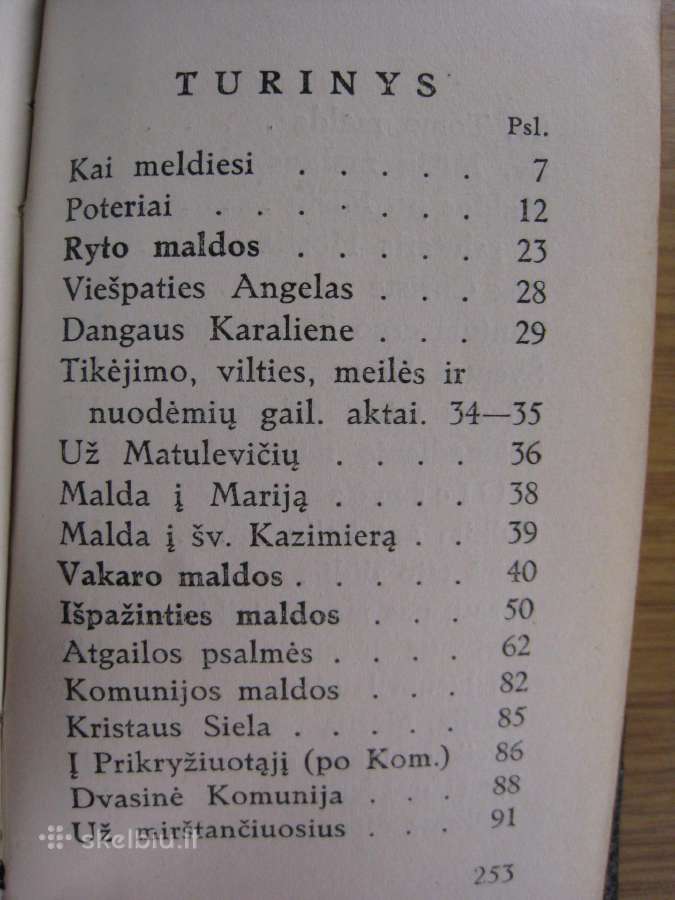 Maldų knyga Dievas su mumis 1943 m. - nuotraukos Nr. 10