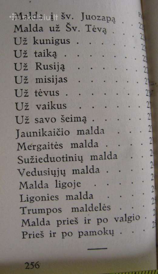 Maldų knyga Dievas su mumis 1943 m. - nuotraukos Nr. 12
