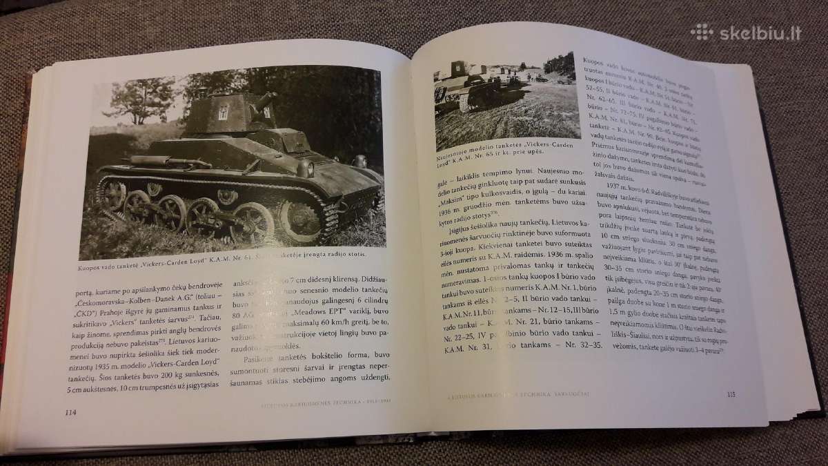 Knyga. Lietuvos kariuomenės technika 1918-1940 - nuotraukos Nr. 10