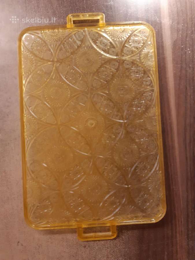 Tarybinių laikų plastikinis padėkliukas - nuotraukos Nr. 2