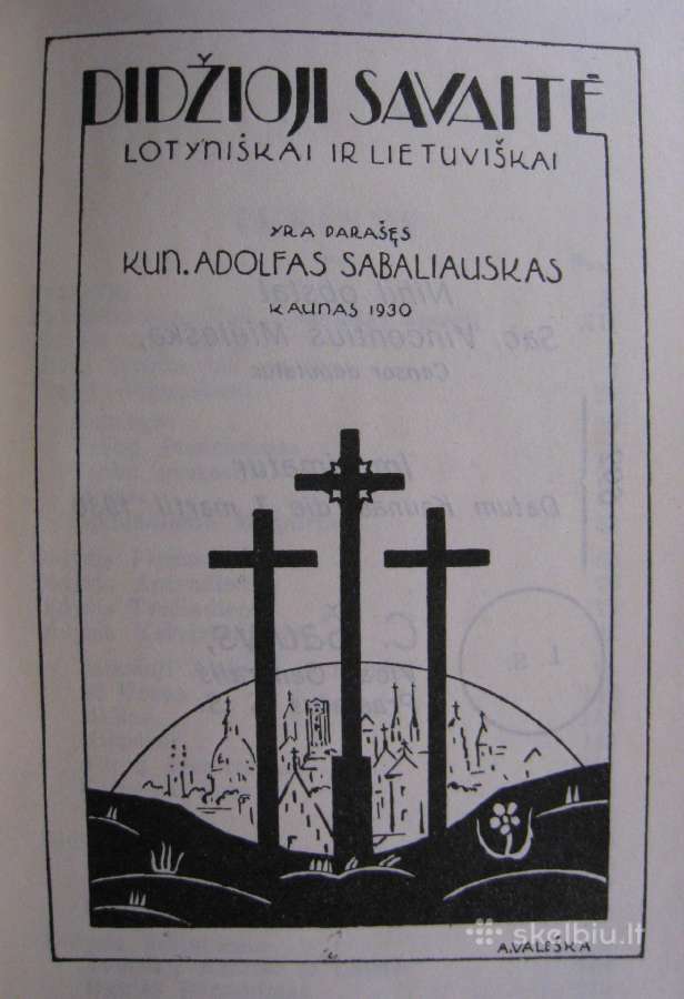 Didžioji savaitė / 1930 m. Kaunas