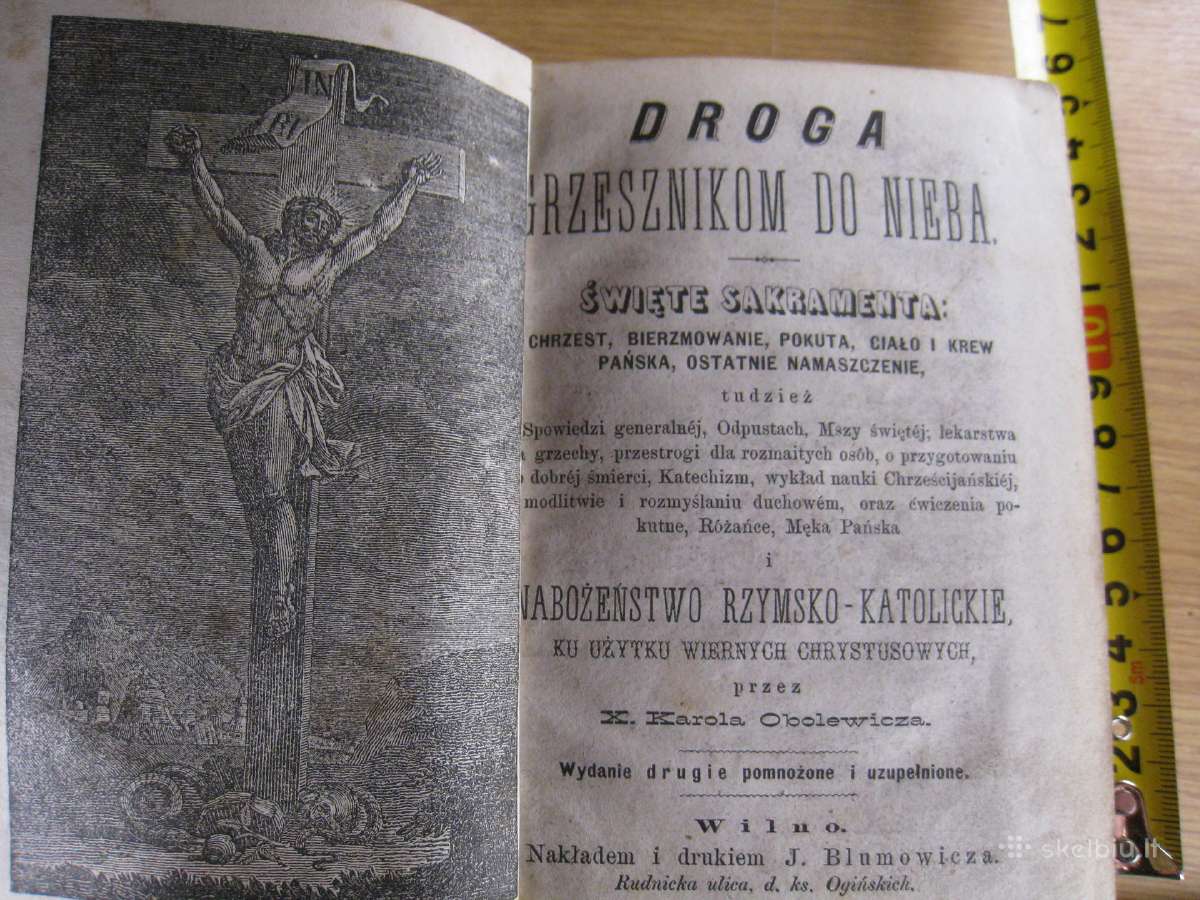 Droga grzesnikom do nieba / 1881 m. kaina derinama - nuotraukos Nr. 7