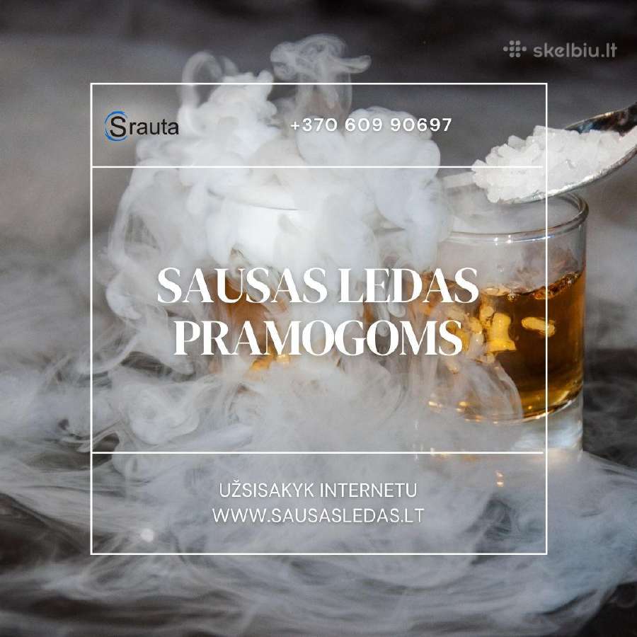 Sausas ledas (dry ice) - nuotraukos Nr. 2