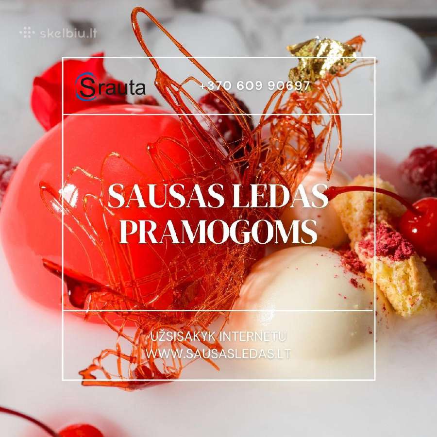 Sausas ledas (dry ice) - nuotraukos Nr. 4