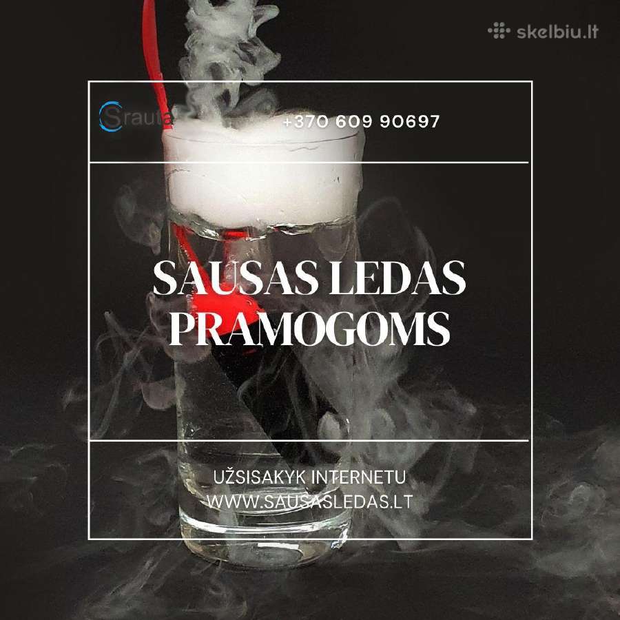 Sausas ledas (dry ice) - nuotraukos Nr. 5