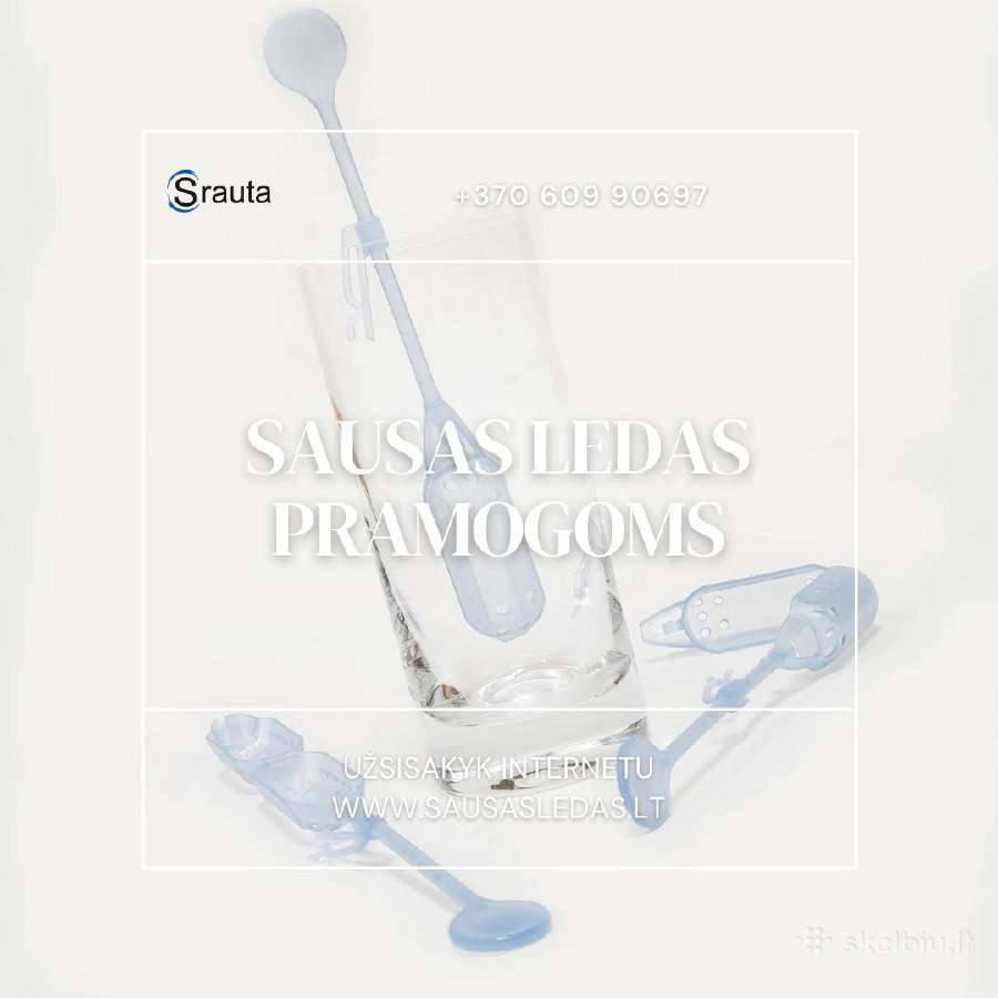 Sausas ledas (dry ice) - nuotraukos Nr. 8