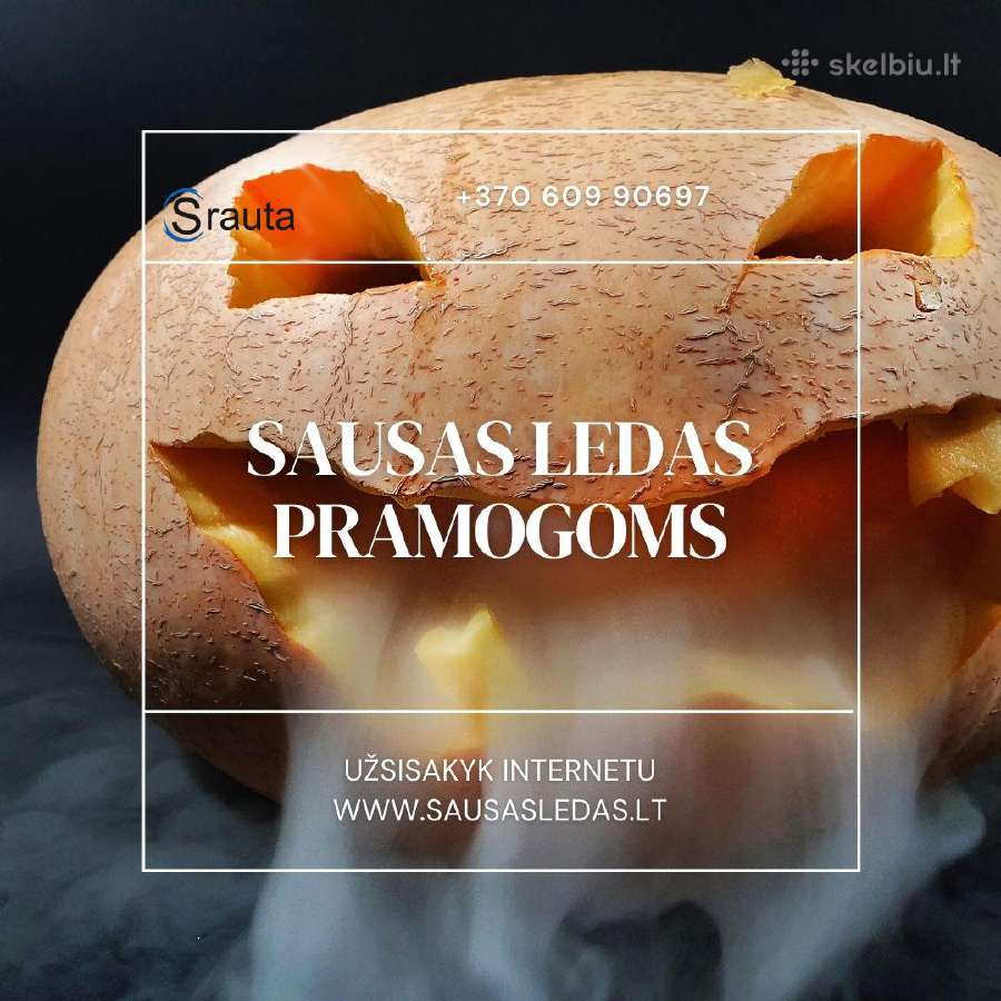 Sausas ledas (dry ice)