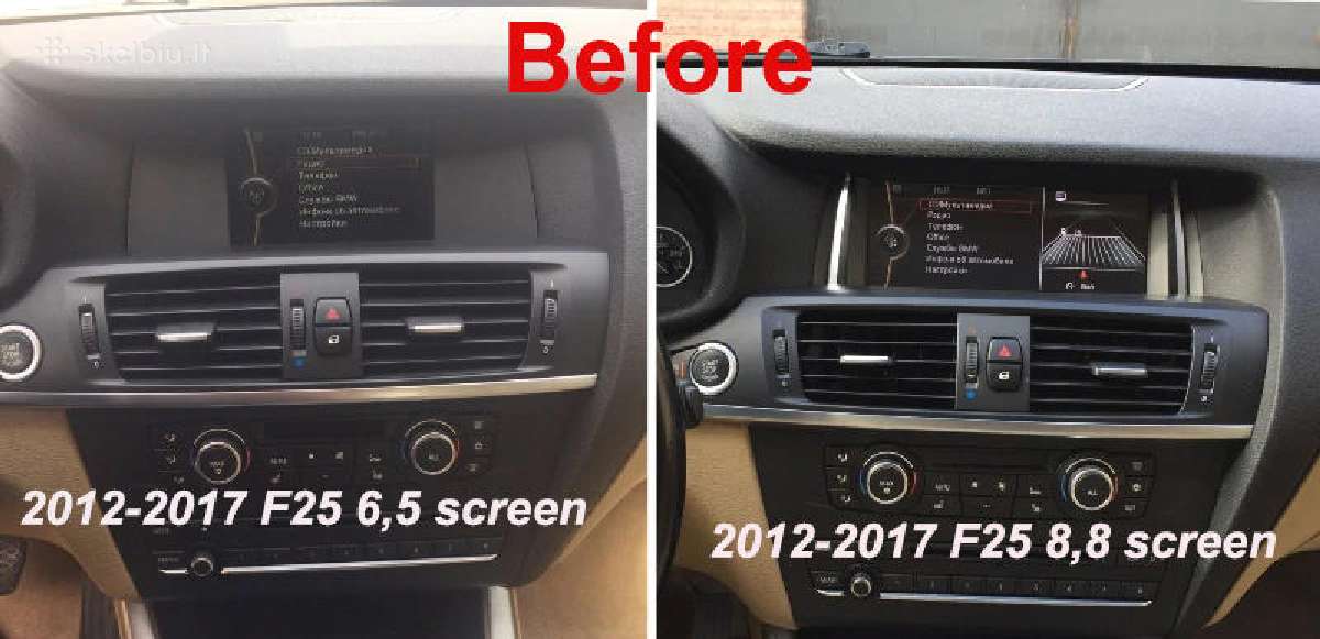 Bmw F25 F26 X3 X4 Android Navigacija, multimedija - nuotraukos Nr. 16