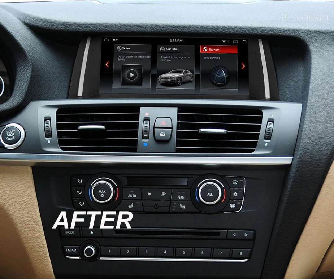 Bmw F25 F26 X3 X4 Android Navigacija, multimedija - nuotraukos Nr. 17