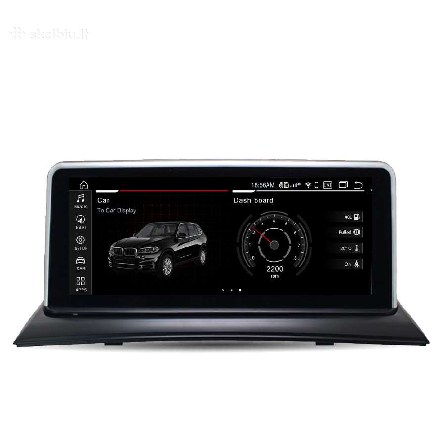Bmw X3 E83 2003-2010 Android Navigacija Cic - nuotraukos Nr. 3