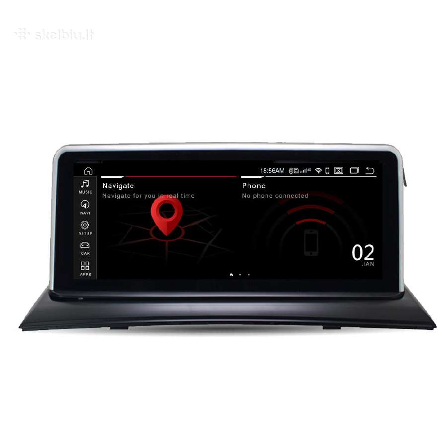 Bmw X3 E83 2003-2010 Android Navigacija Cic - nuotraukos Nr. 4