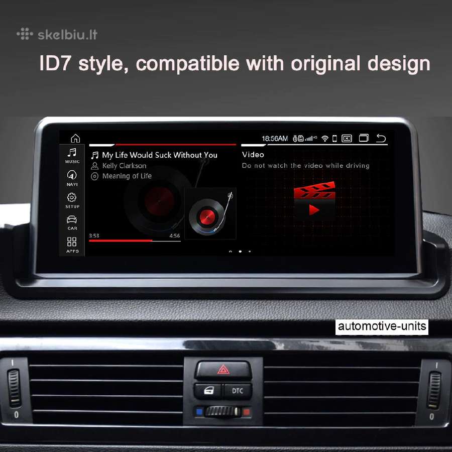 Bmw 3 serijos E90/e91/e92 be originalaus ekrano - nuotraukos Nr. 7