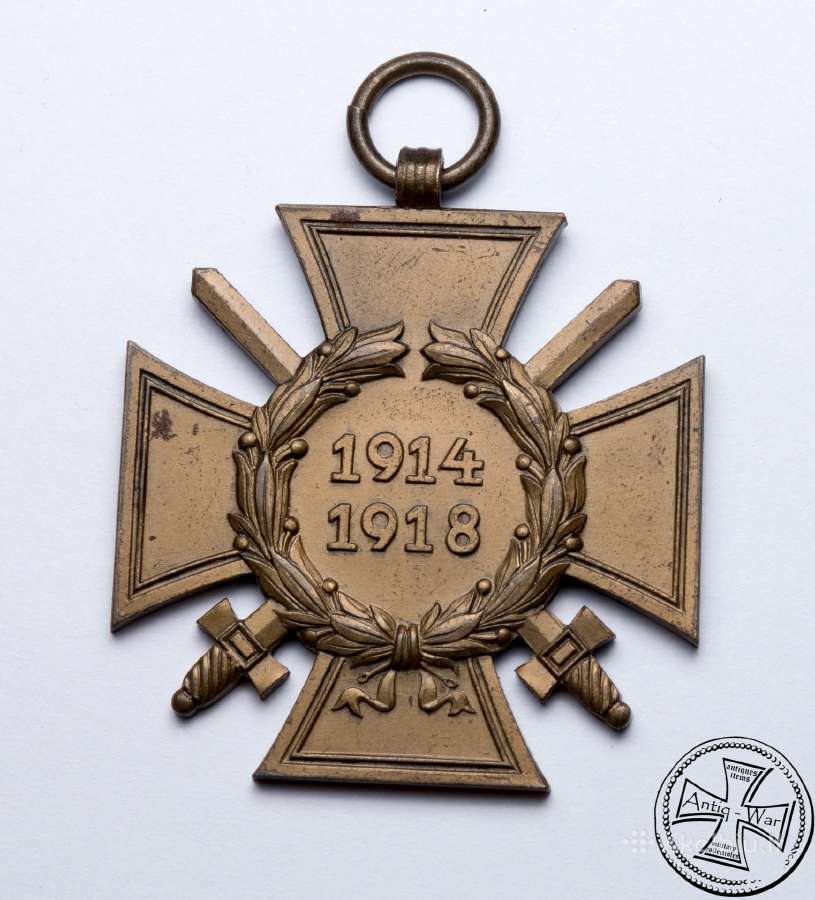 Orig. 1914/1918 Vokiškas Veteranų garbės kryžius