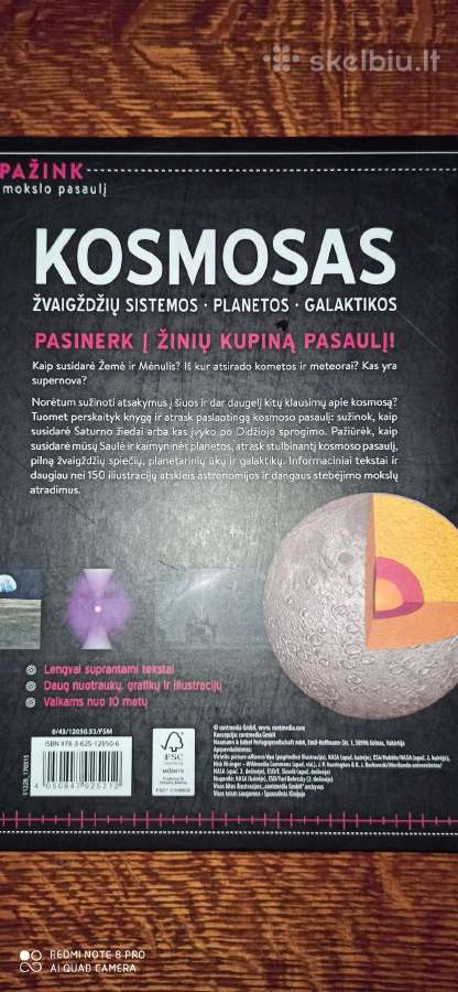Parduodu knyga"kosmosas" - nuotraukos Nr. 3