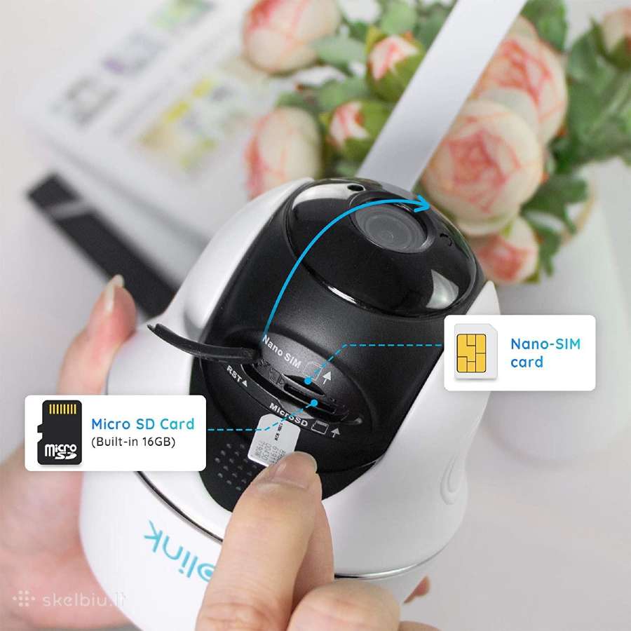 Reolink Go pt Plus 2k valdoma kamera (su Sim 4G) - nuotraukos Nr. 3