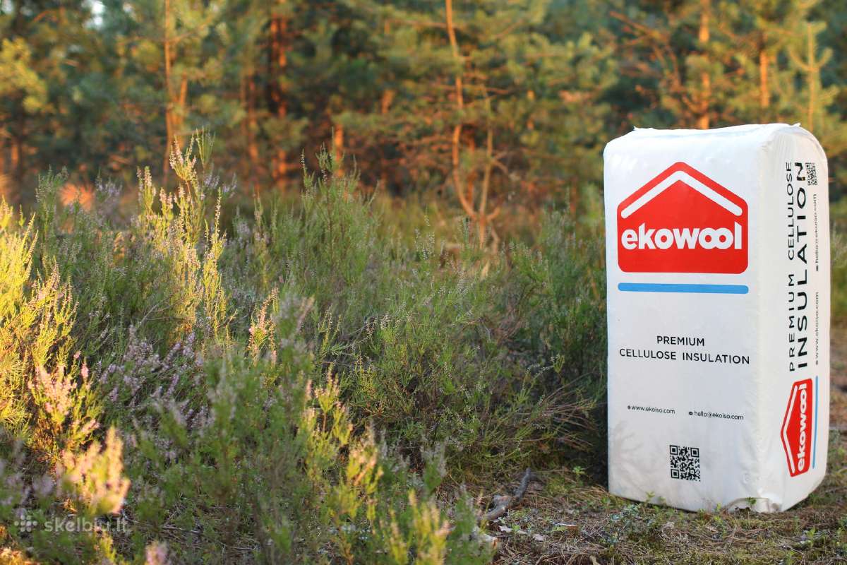Ekowool Premium ekovata šiltinimui - nuotraukos Nr. 2